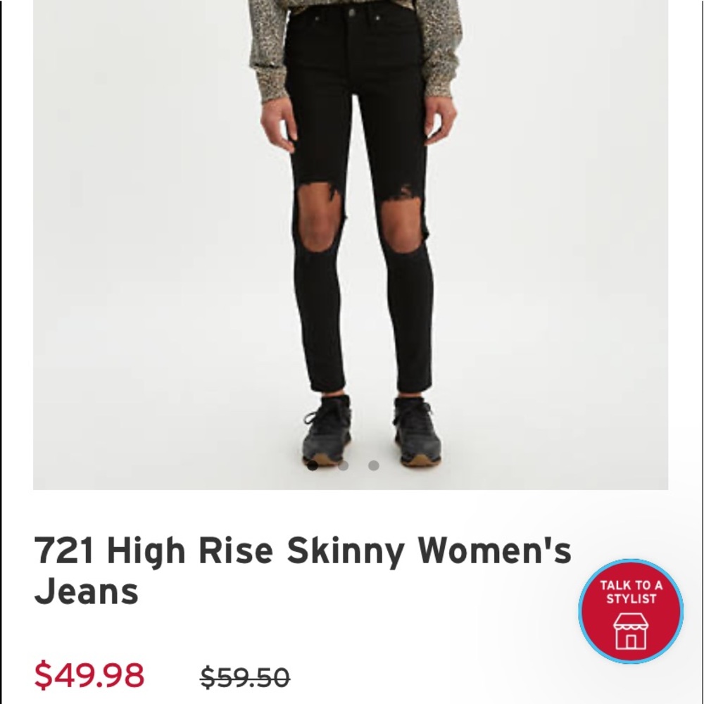 721 High Rise Levi’s